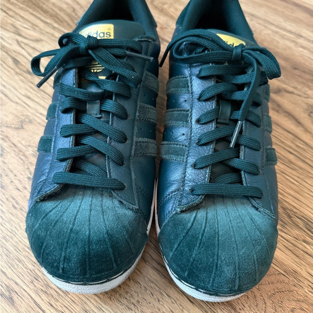Adidas Superstar AC7211 Collegiate Green. US W10.